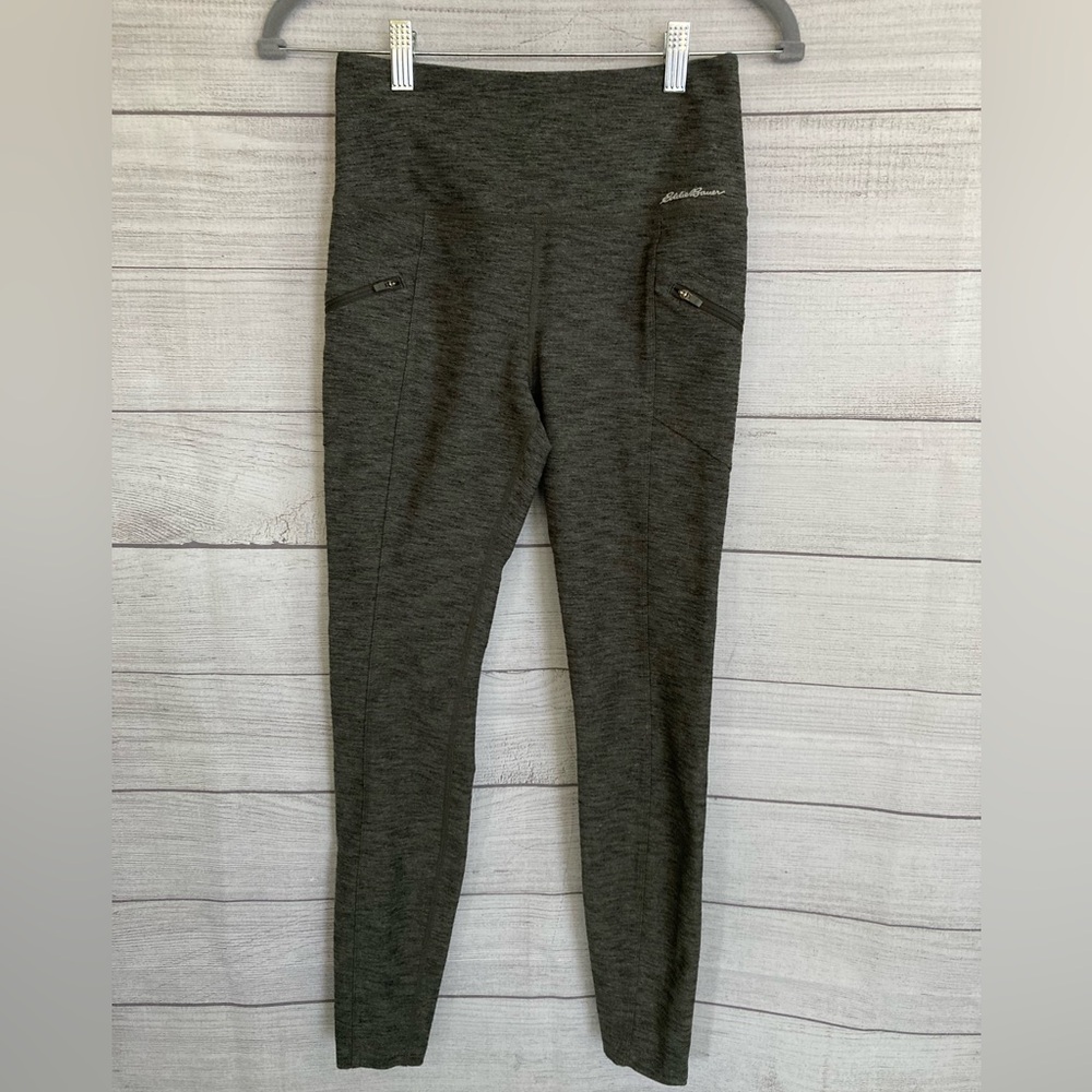 Eddie Bauer | Heather Green Leggings